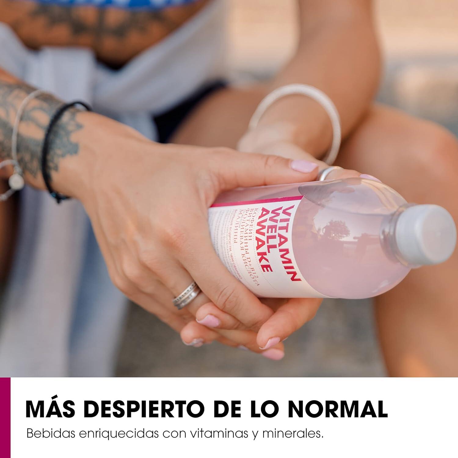 Bebida Vitaminada Awake Frambuesa 500ml Vitamin Well 4/5