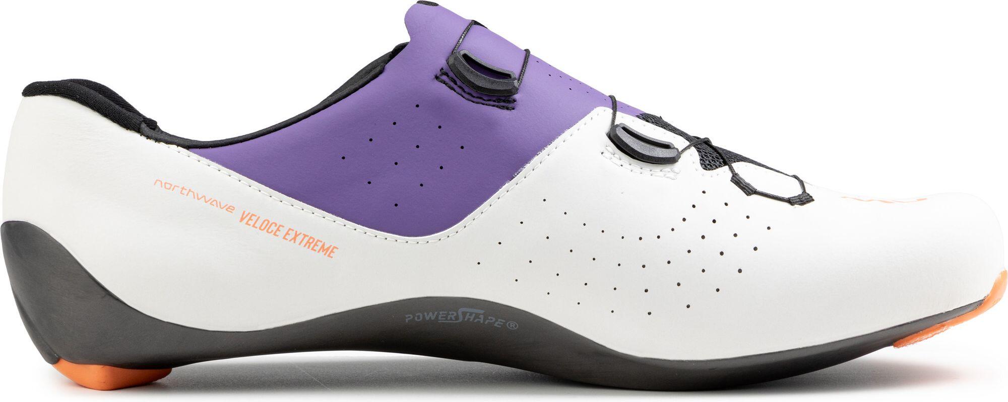 Northwave Veloce Extreme Road Shoes White/Purple 3/7