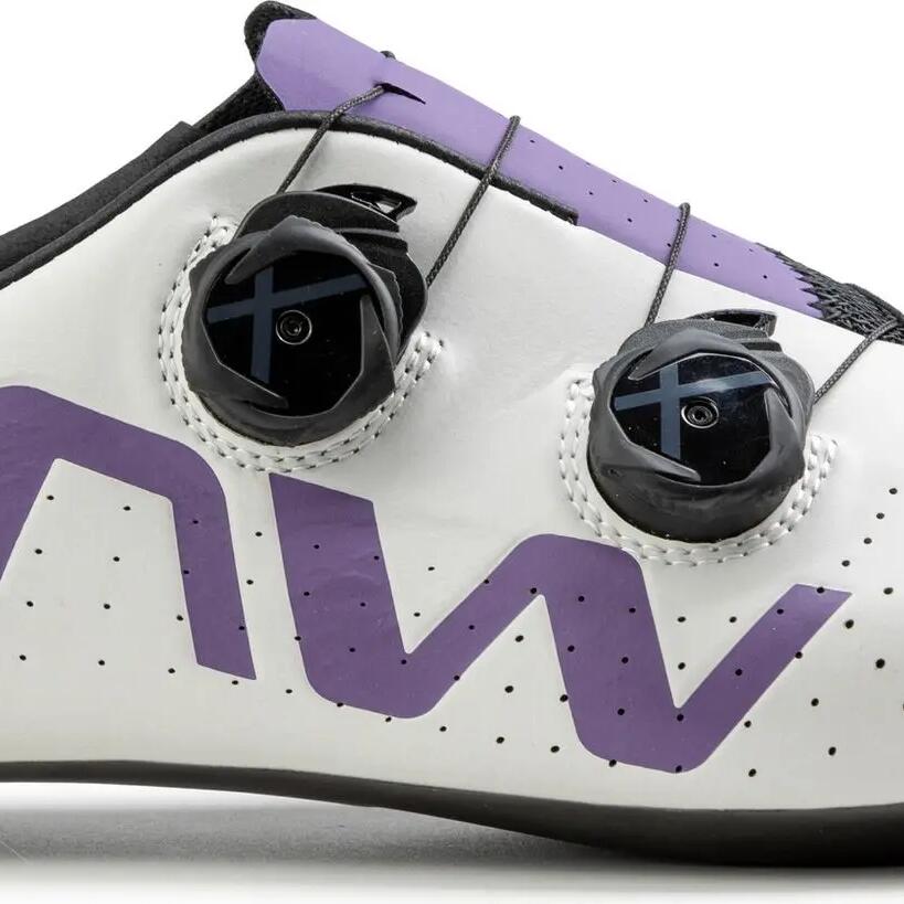 WHITE / PURPLE