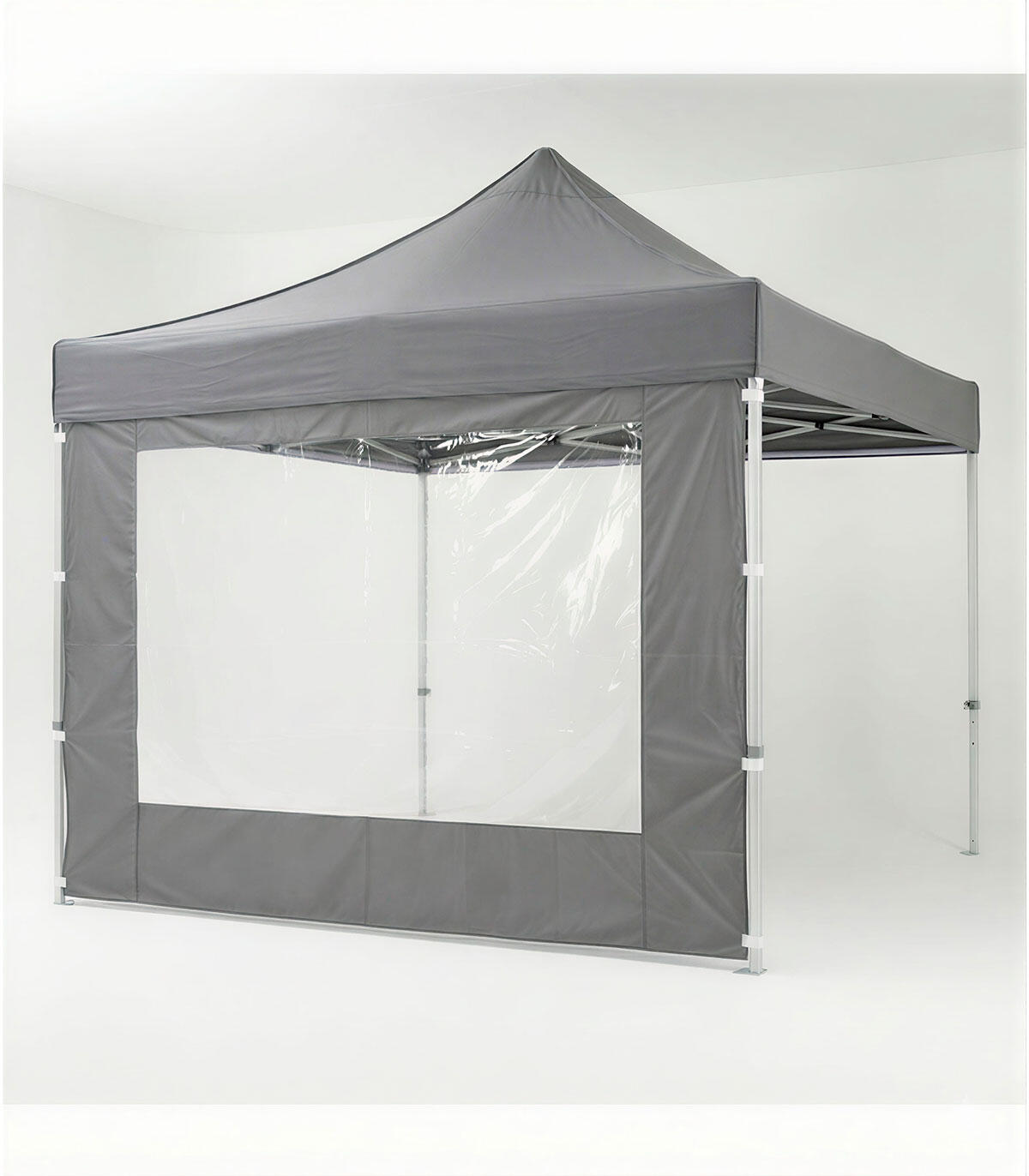 Lona lateral ventana pvc 3x2m carpa plegable 2/2