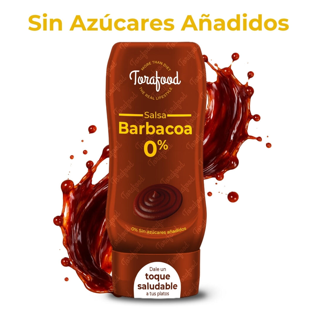 Salsa Zero Barbacoa 330ml Torafood 3/4