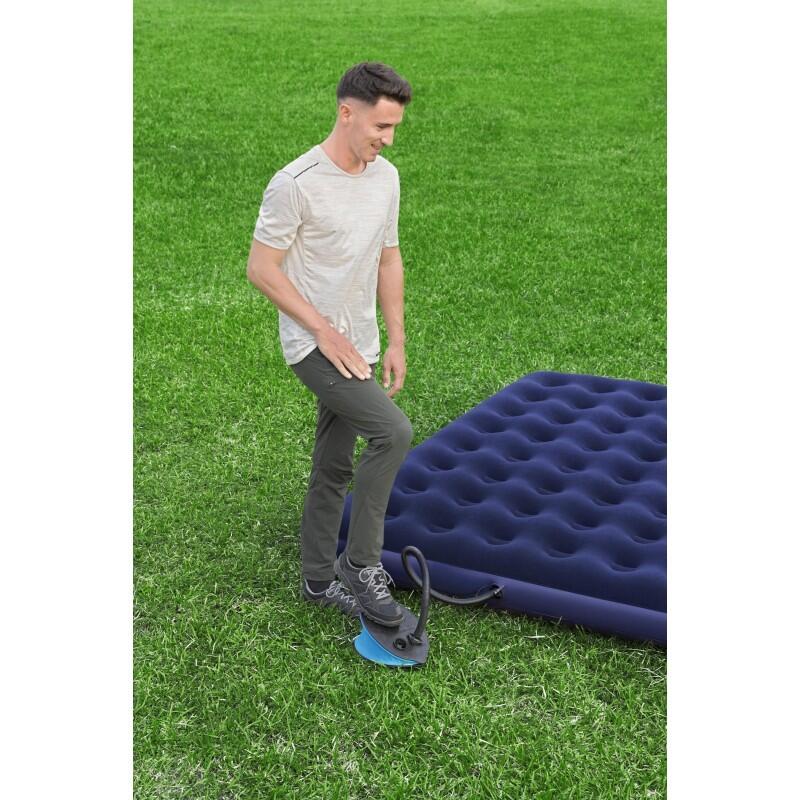 Bestway Pompe à pied 1,4L/cycle pour matelas et bouées gonflables - 3 embouts 3/7