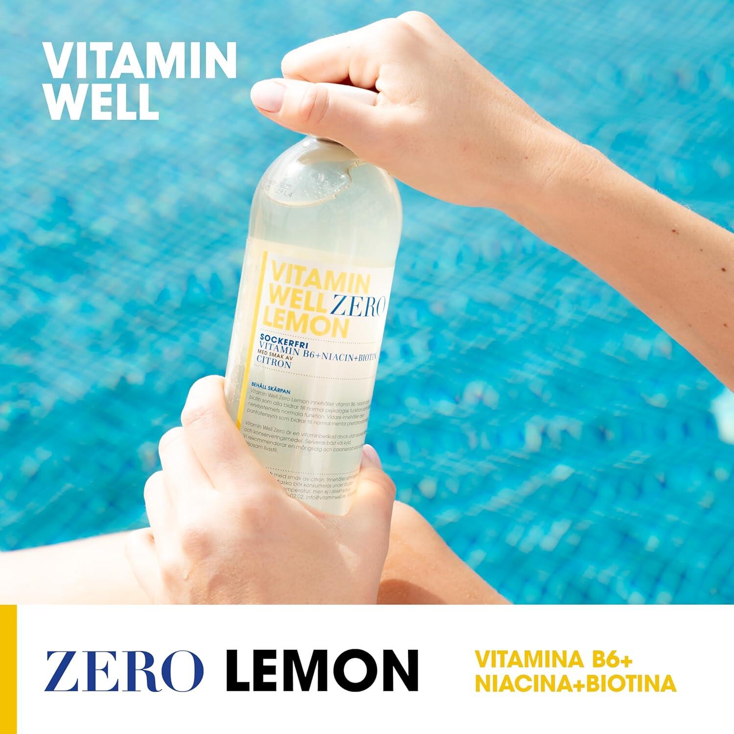 Bebida Vitaminada Zero Lemon 500ml Vitamin Well 2/5
