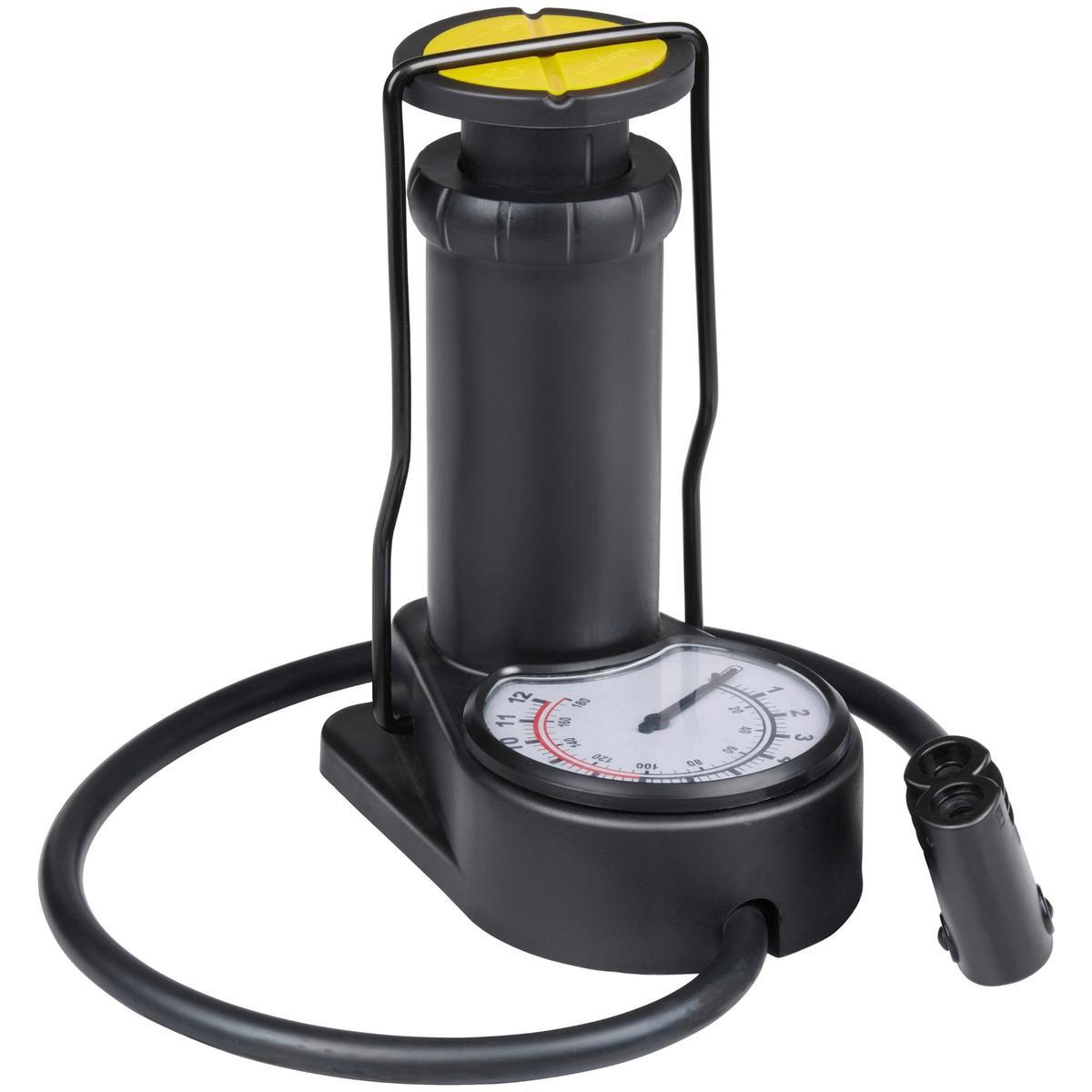 Pompka rowerowa mini Dunlop 180 PSI z manometrem 1/5