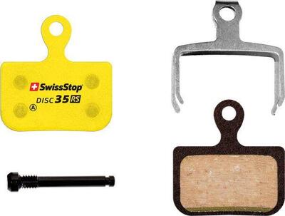 Coppia di pastiglie organiche SwissStop Disc 35 RS pour Freins Sram / Avid