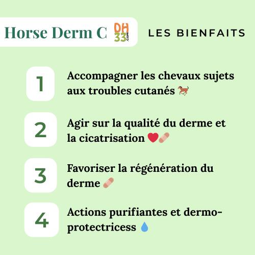 HORSE DERM C – Complément naturel peau et démangeaisons cheval 500g 4/4