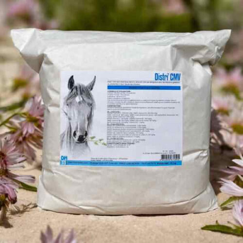Distri'CMV - Complément pour chevaux et poneys - 2,5kg 1/4