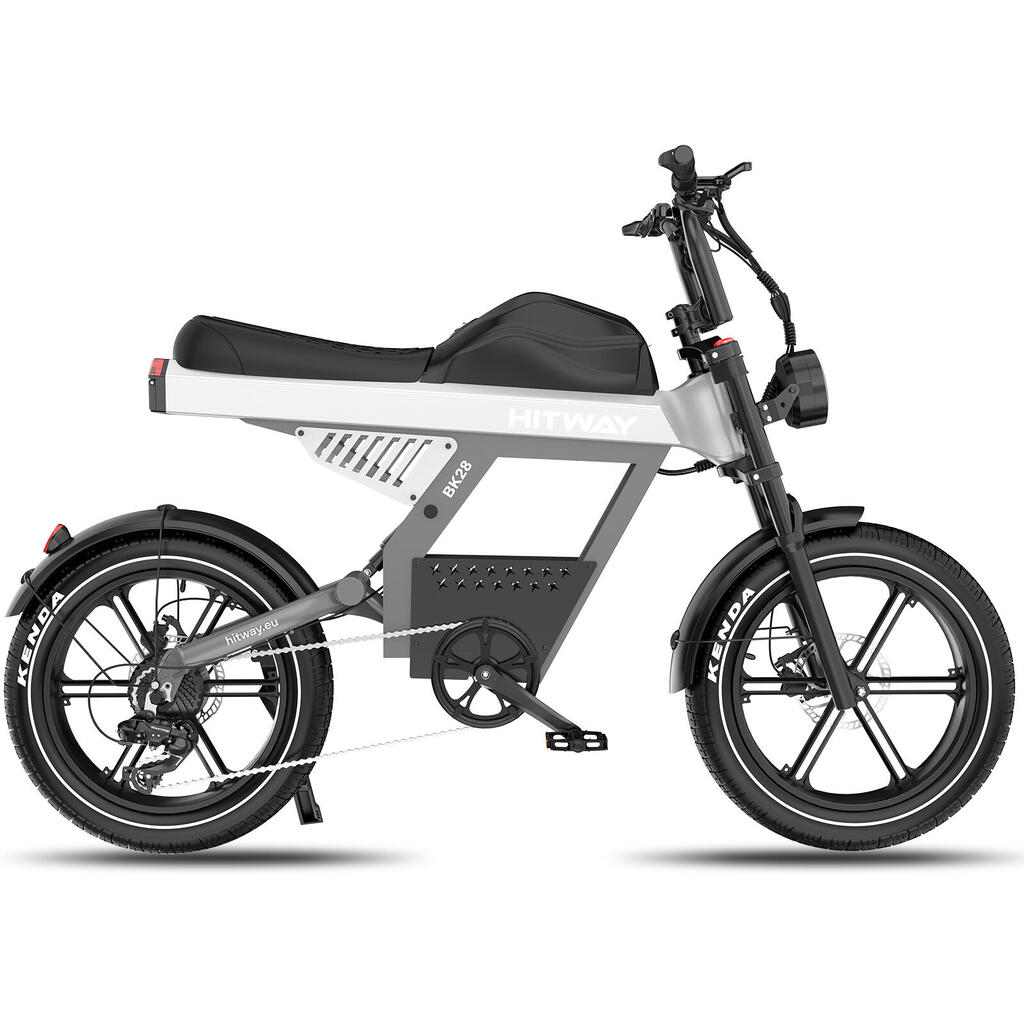 Electric Fat Bike 20 Inch, All Terrain E-Bike, 20x4.5 Fat Tyres