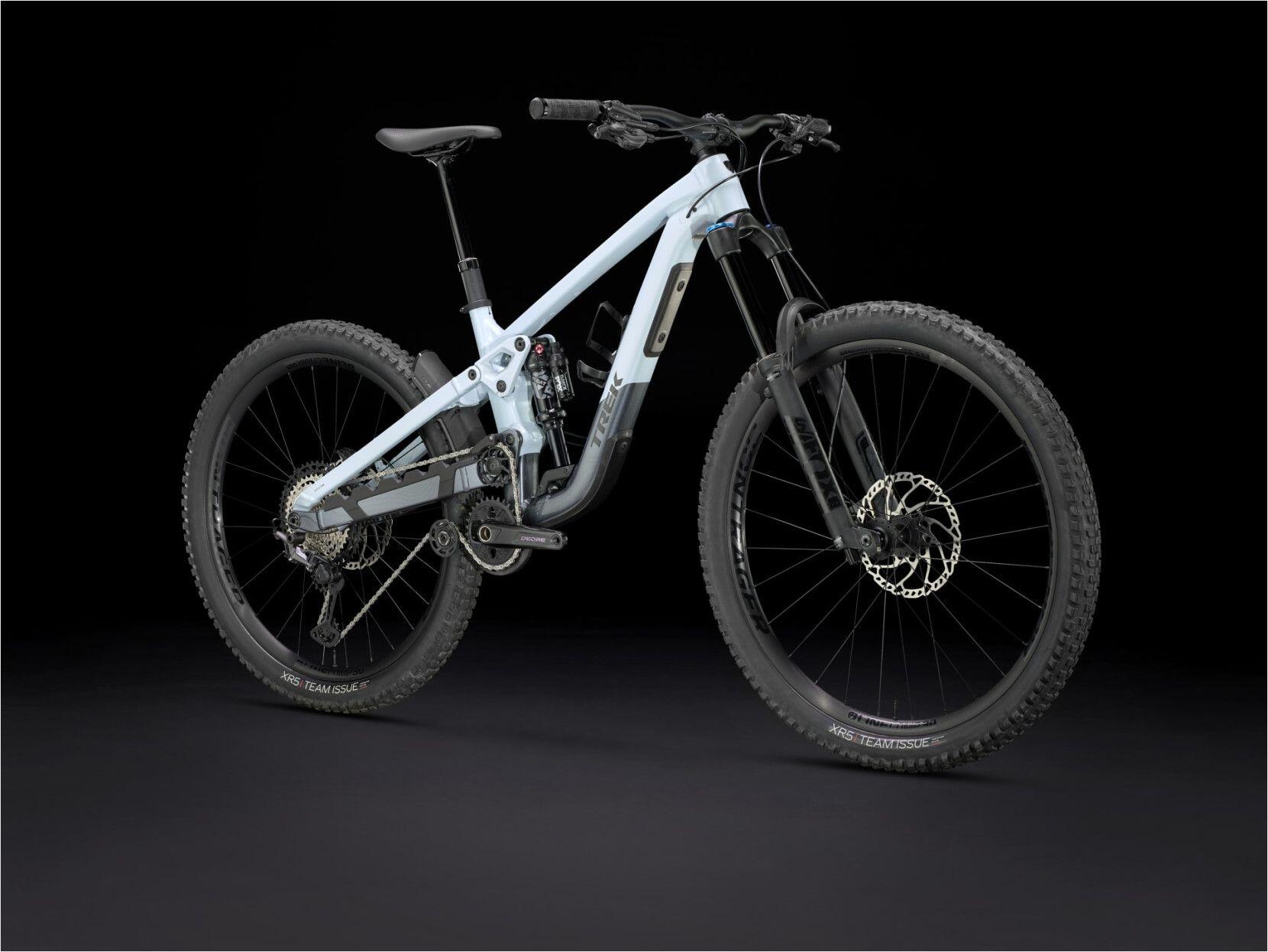 VTT Tout Suspendu Trek Slash 8 Shimano 12V 29/27.5'' Gris Perle Gén 6 2/7