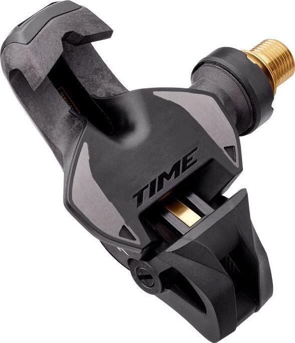 Pedali Time XPRO 12 SL Clipless | Q-factor 57 mm (Wide) Carbon Black Gold 5/6