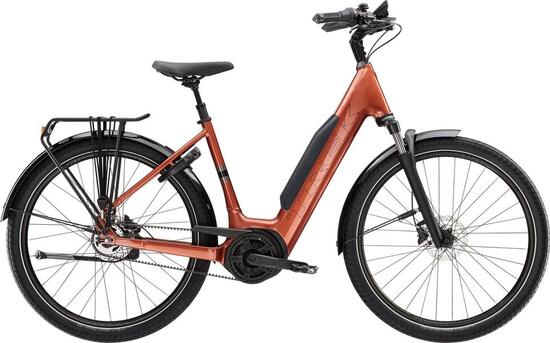 Trek District+ 5 Lowstep Enviolo Trekking Strap Bicicletta elettrica da città 54