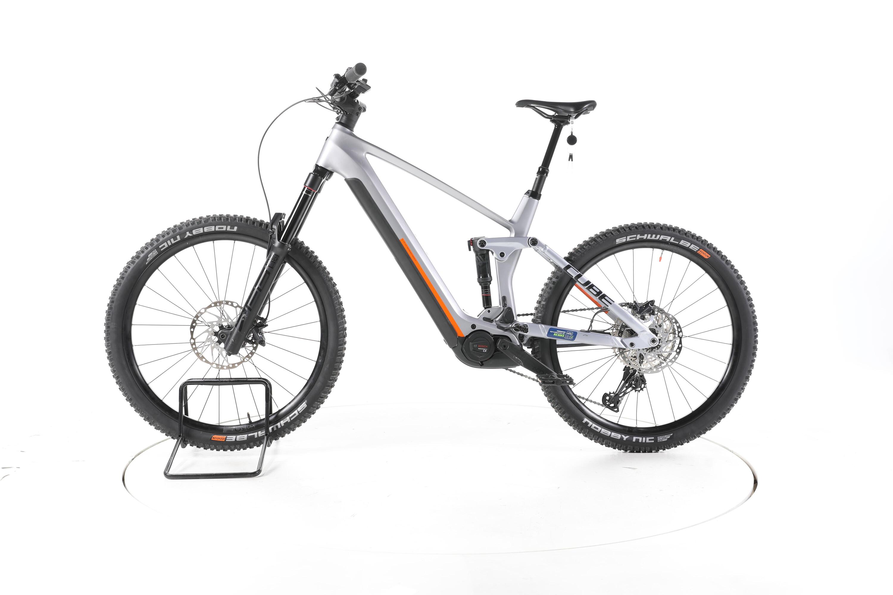 Segunda vida - Cube Stereo Hybrid 160 HPC SL Fully E-Bike Carbon - Buen estado 6/7