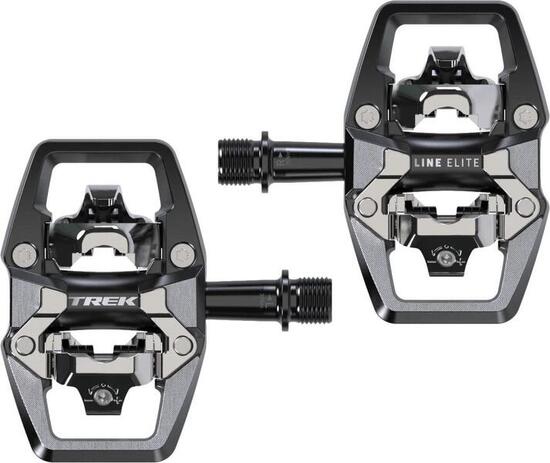Paar Trek Line Elite Automatische Pedalen Zwart / Grijs