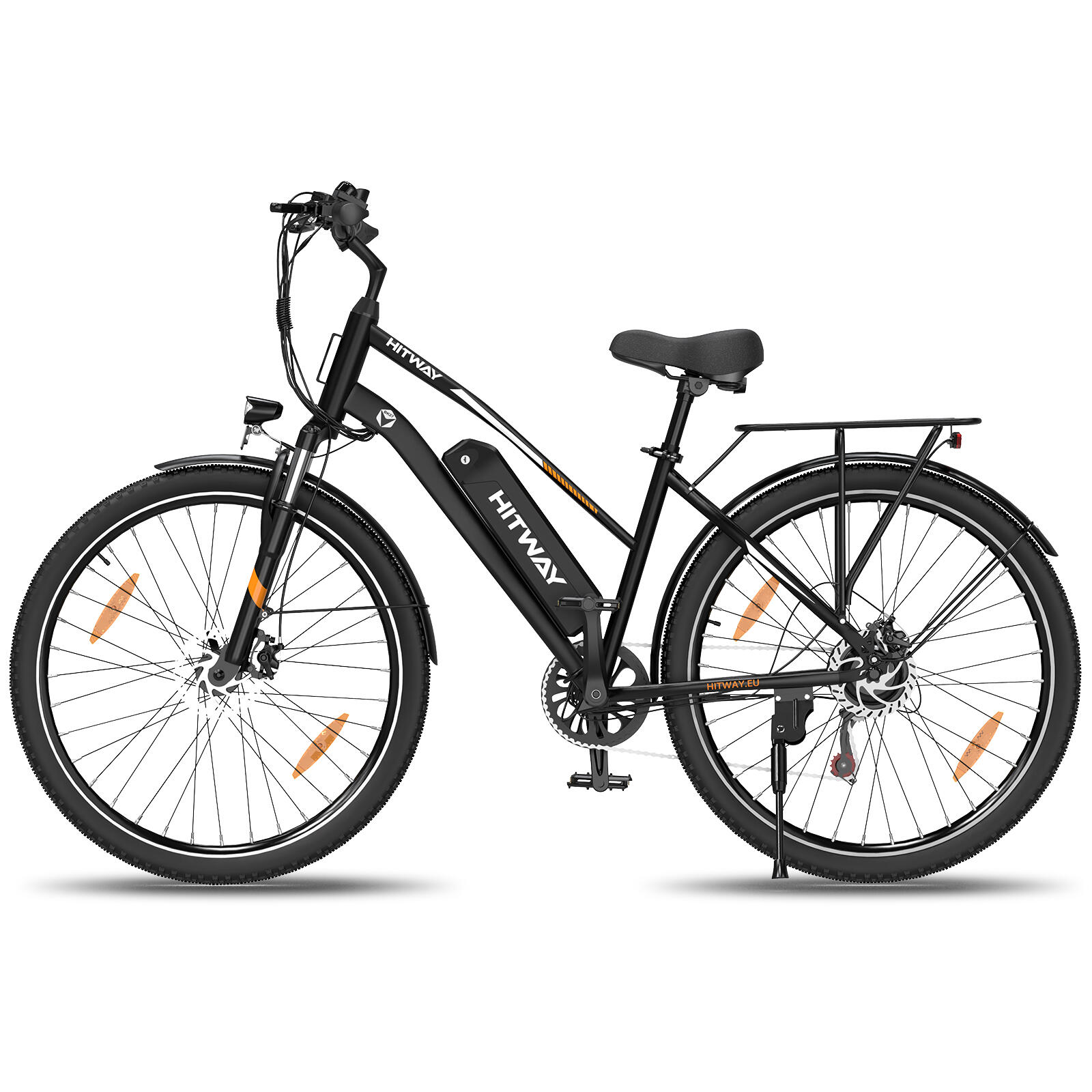 Bici elettrica da città 28", batteria rimovibile 432Wh, BK27 3/6