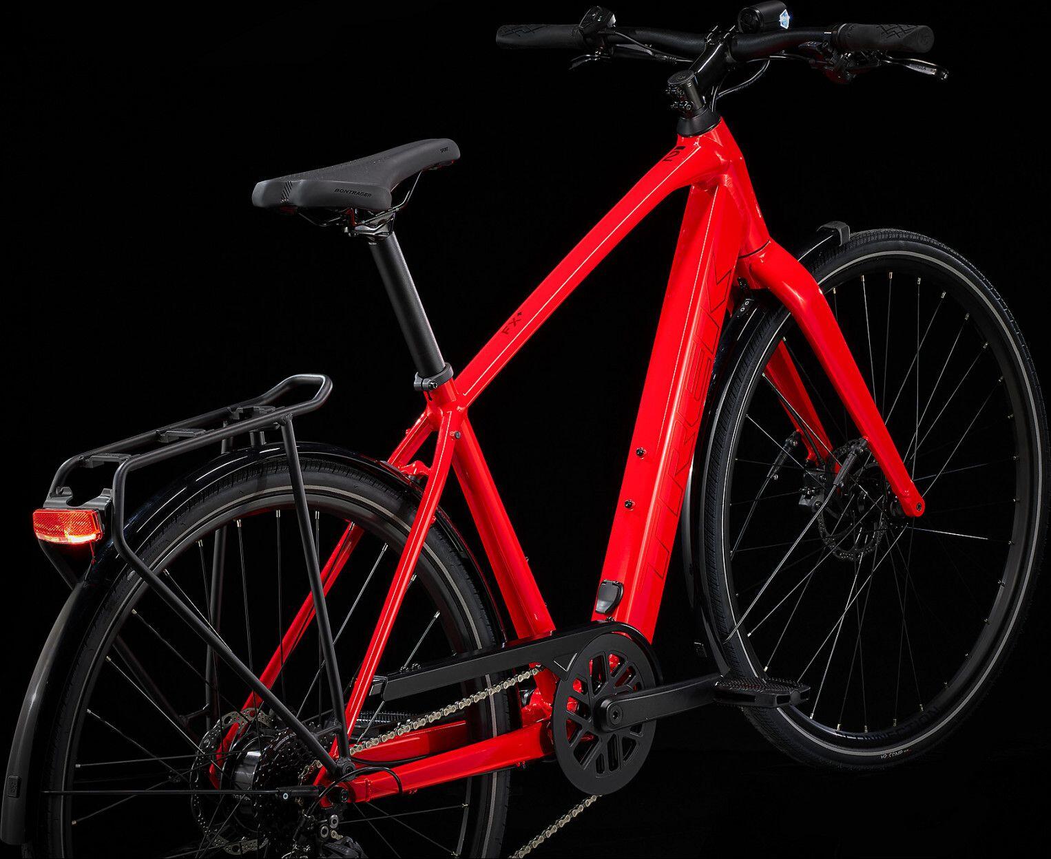 Elektrisches Citybike Trek FX+ 2 Shimano Altus 9V 250 Wh 700 mm Rot 3/7