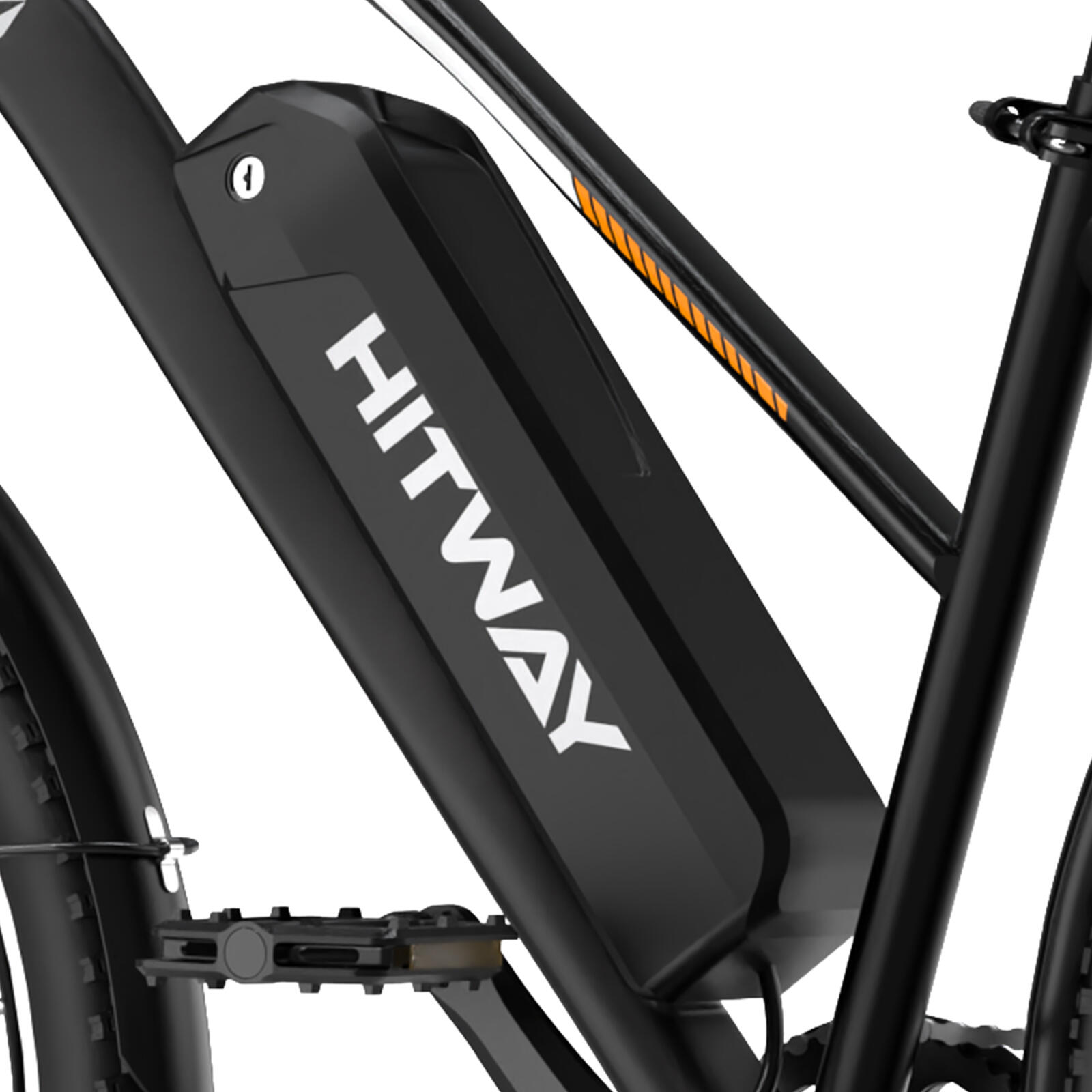 Bici elettrica da città 28", batteria rimovibile 432Wh, BK27 5/6