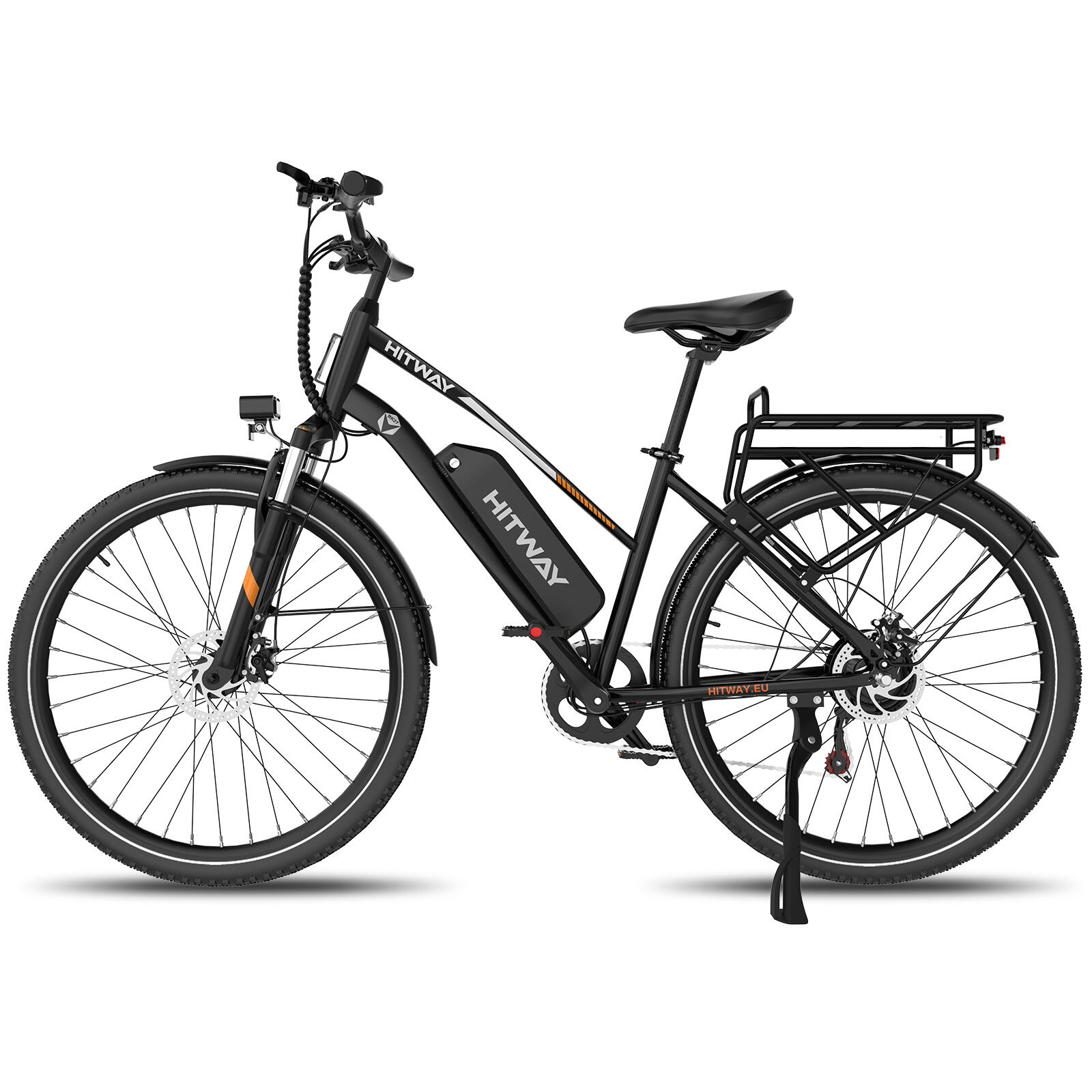 Elektrische stadsfiets 28", 468Wh accu, app, BK27S 3/7