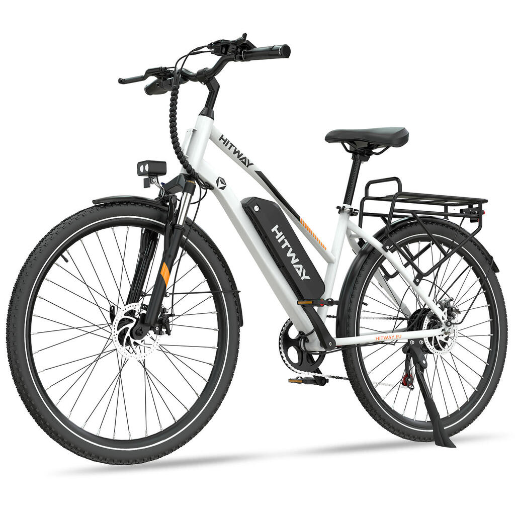 Electric city bike 28", 468Wh battery, app control, BK27S