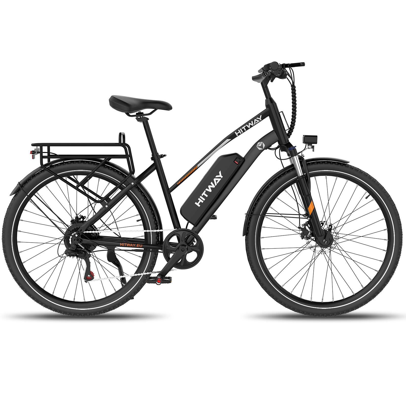 Elektrische stadsfiets 28", 468Wh accu, app, BK27S 2/7