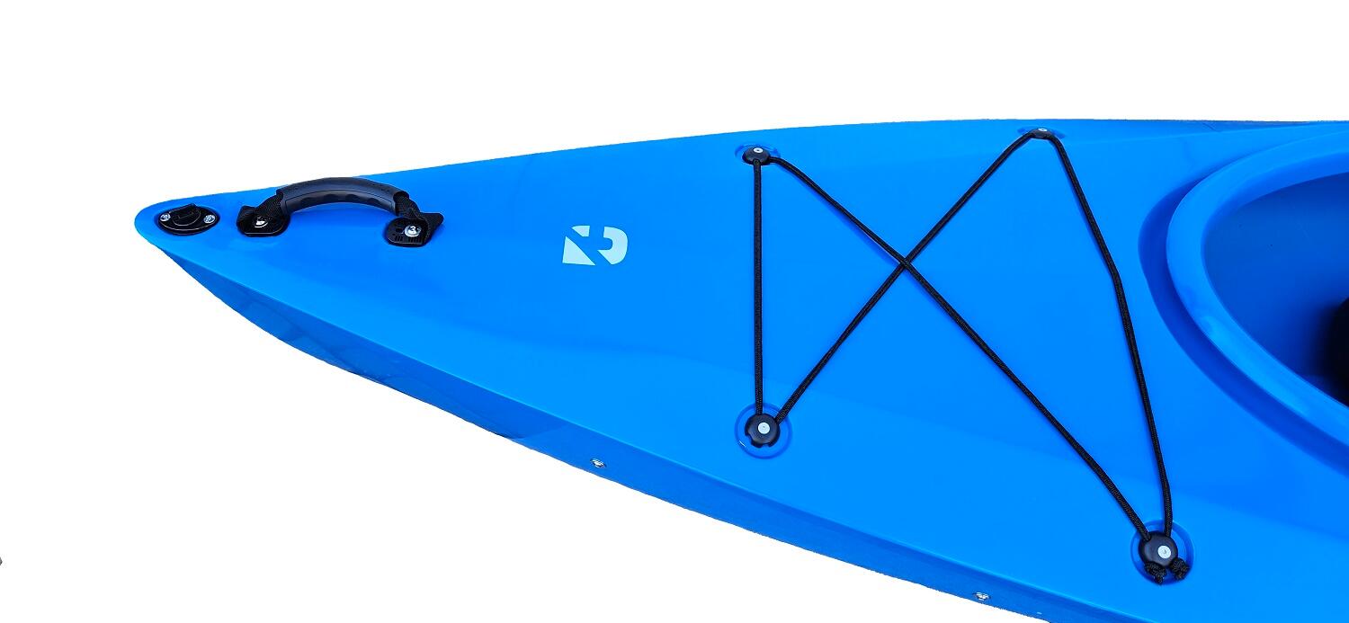 Kajak dwuosobowy do pływania Kayak Zone Caribou Adventure Lux z lukiem 5/5