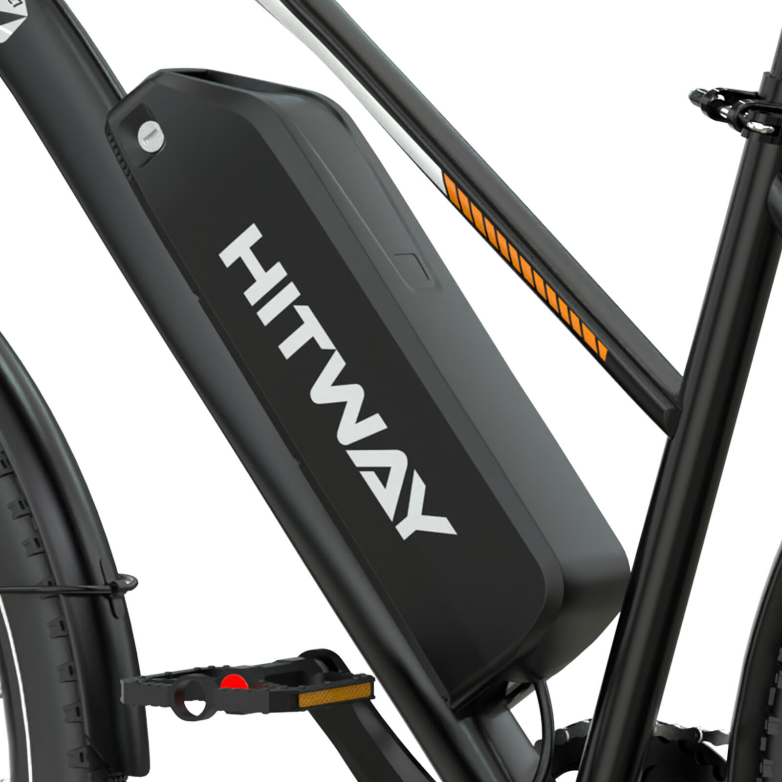 Elektrische stadsfiets 28", 468Wh accu, app, BK27S 5/7