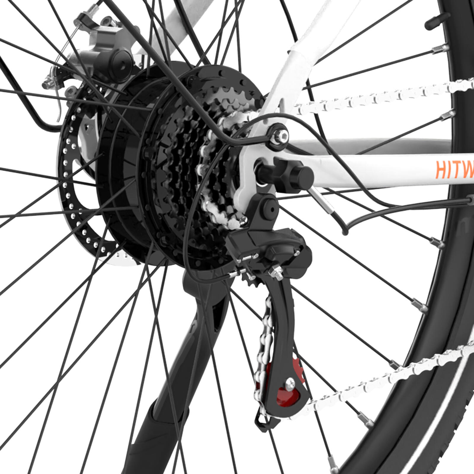 Vélo électrique de ville 28", batterie 468Wh, app, BK27S 4/7