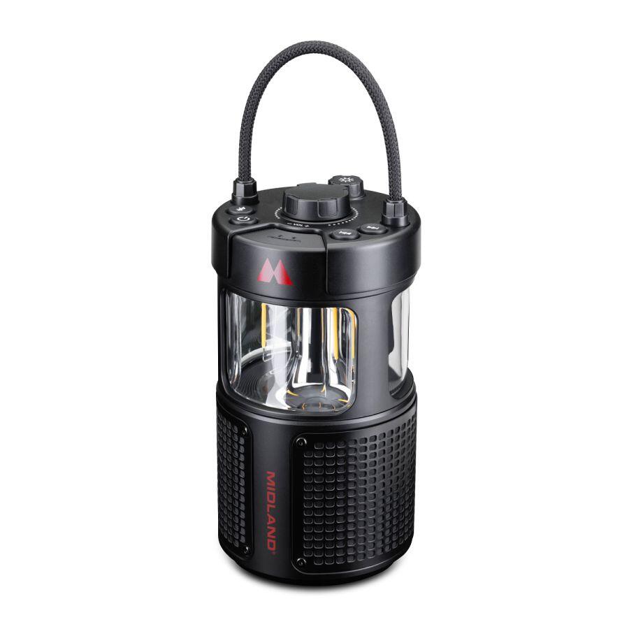 Midland ER Lantern - Lanterne LED chaud/froid, Bluetooth, IPX6, 14 h d'autonomie 2/7