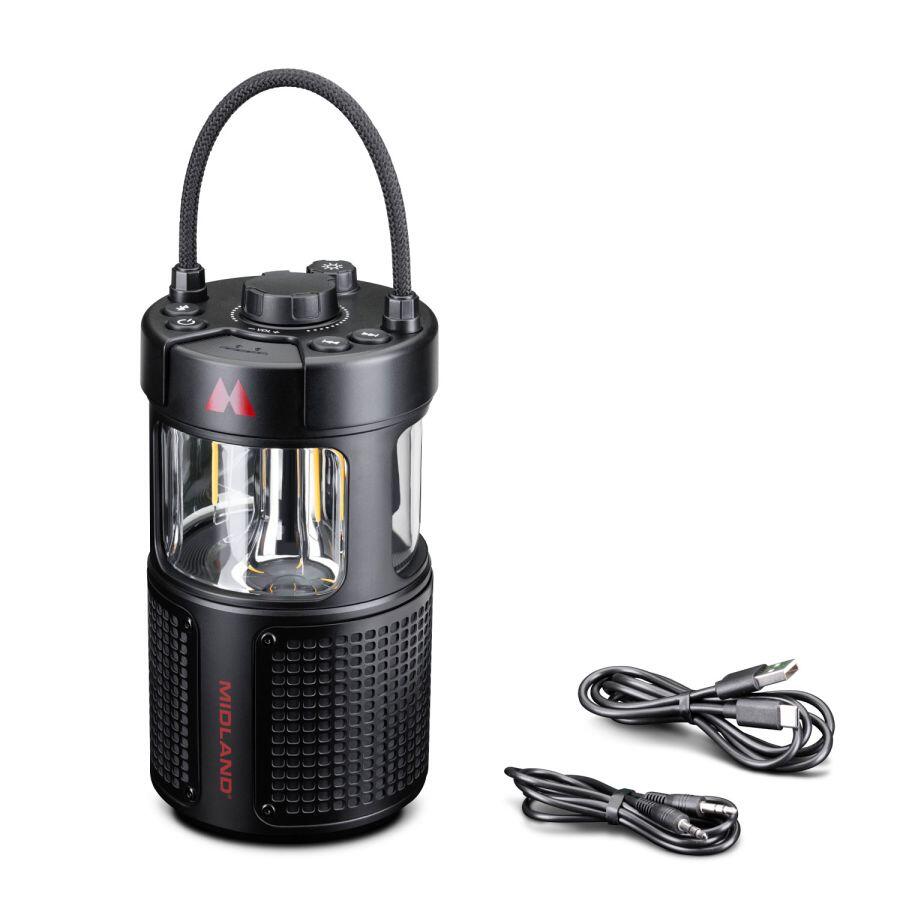 Midland ER Lantern - Lanterne LED chaud/froid, Bluetooth, IPX6, 14 h d'autonomie 4/7