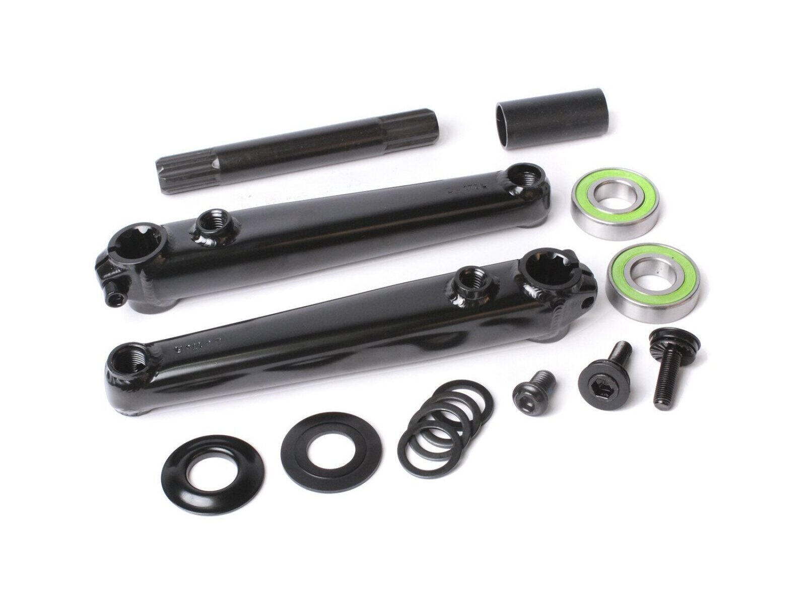 3680 Sunday Saker Crankset noir 155/165/175 mm 1/1