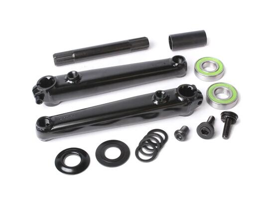 3680 Sunday Saker Crankset noir 155/165/175 mm