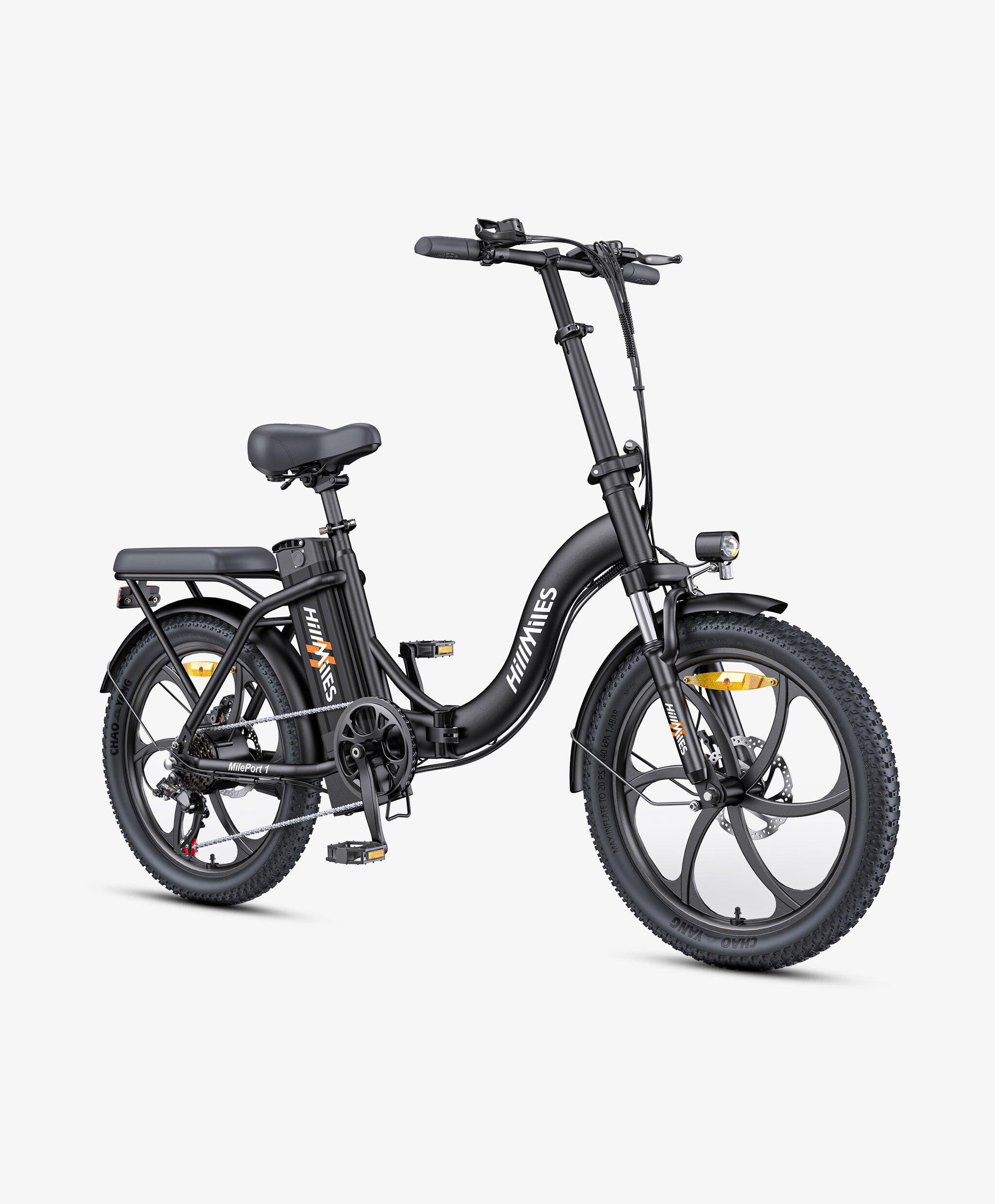 Vélo électrique pliant MilePort 1 250W 36V 13Ah 20" Noir 3/6