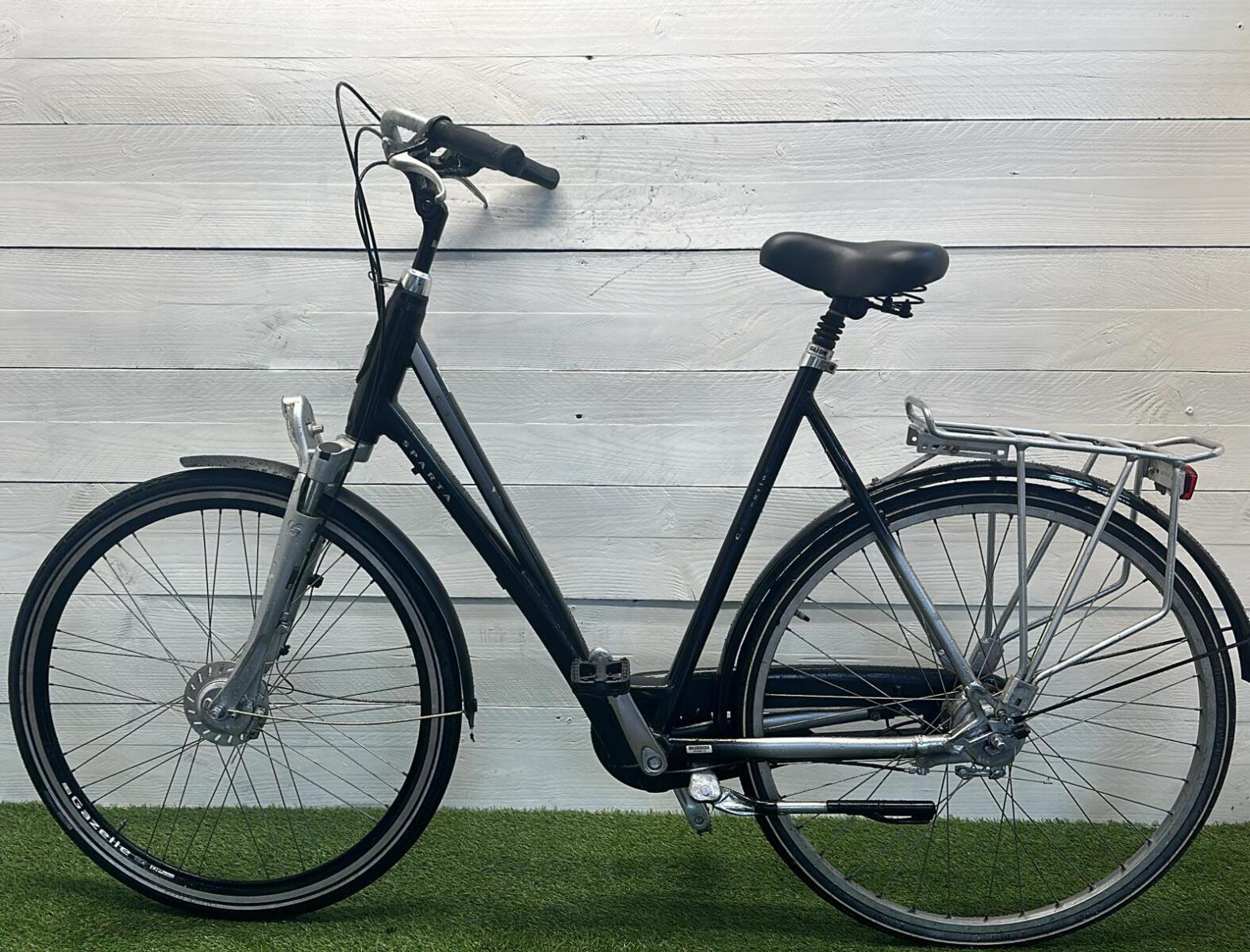 Sparta stadsfiets, zwart - framemaat 61 cm 3/3