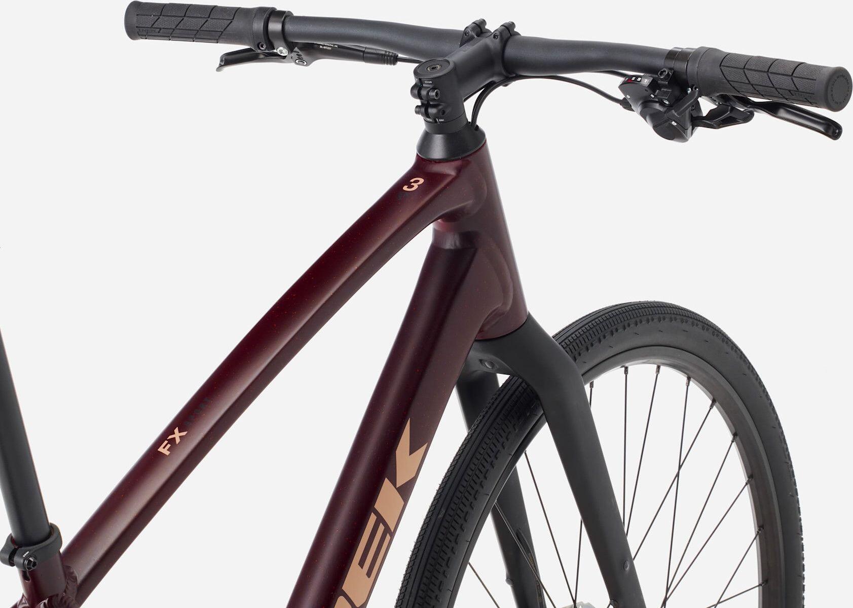 Fahrrad Fitness Trek FX Sport AL 3 Shimano Cues 10V 700 mm Rot 2026 3/5
