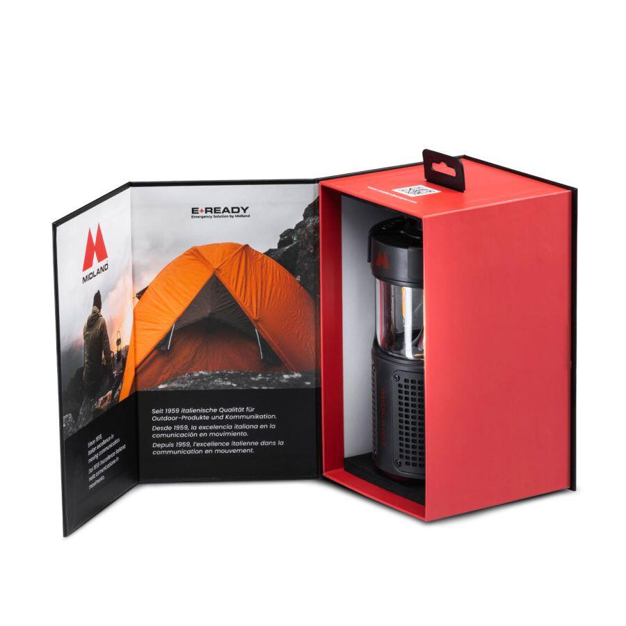 Midland ER Lantern - Lanterne LED chaud/froid, Bluetooth, IPX6, 14 h d'autonomie 6/7