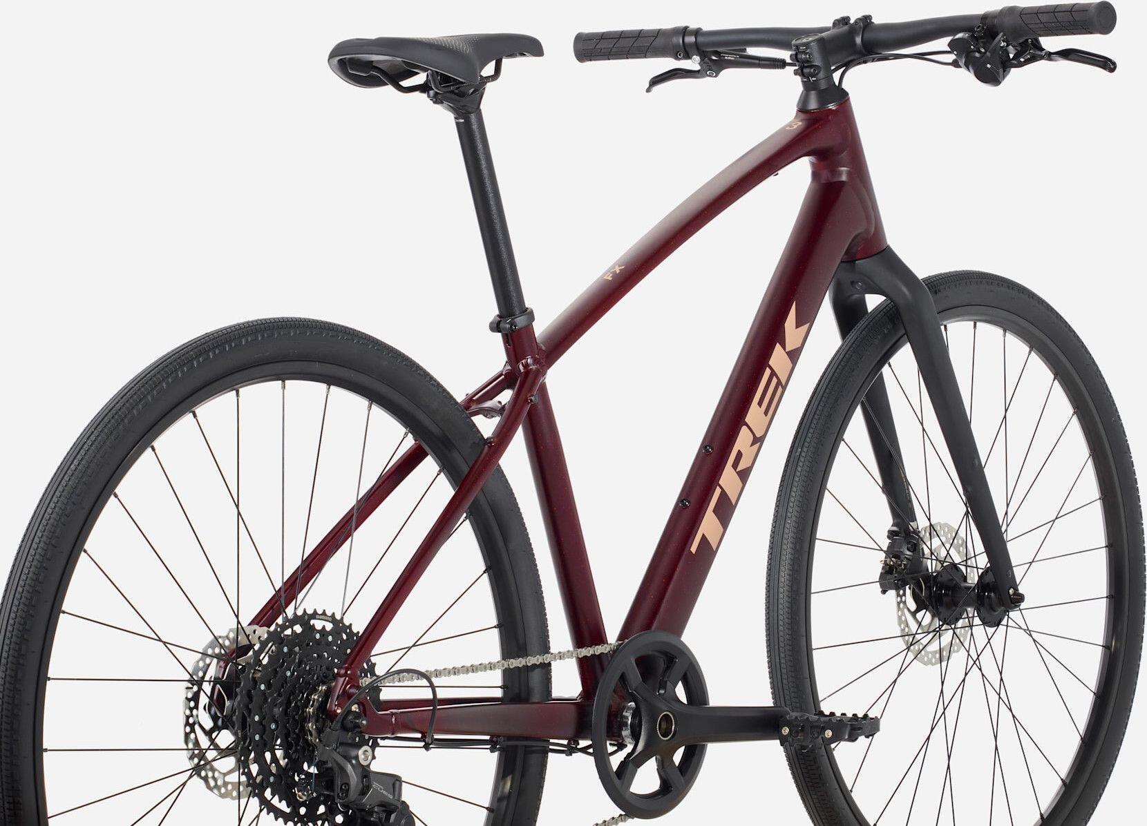 Fahrrad Fitness Trek FX Sport AL 3 Shimano Cues 10V 700 mm Rot 2026 2/5