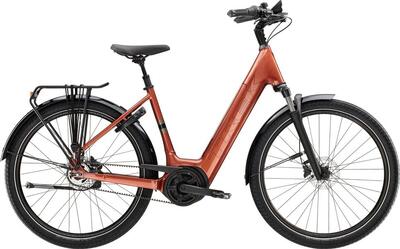 Trek district+ 3 lowstep shimano nexus 7v 400 wh 700mm blauw 2023 elektrische st