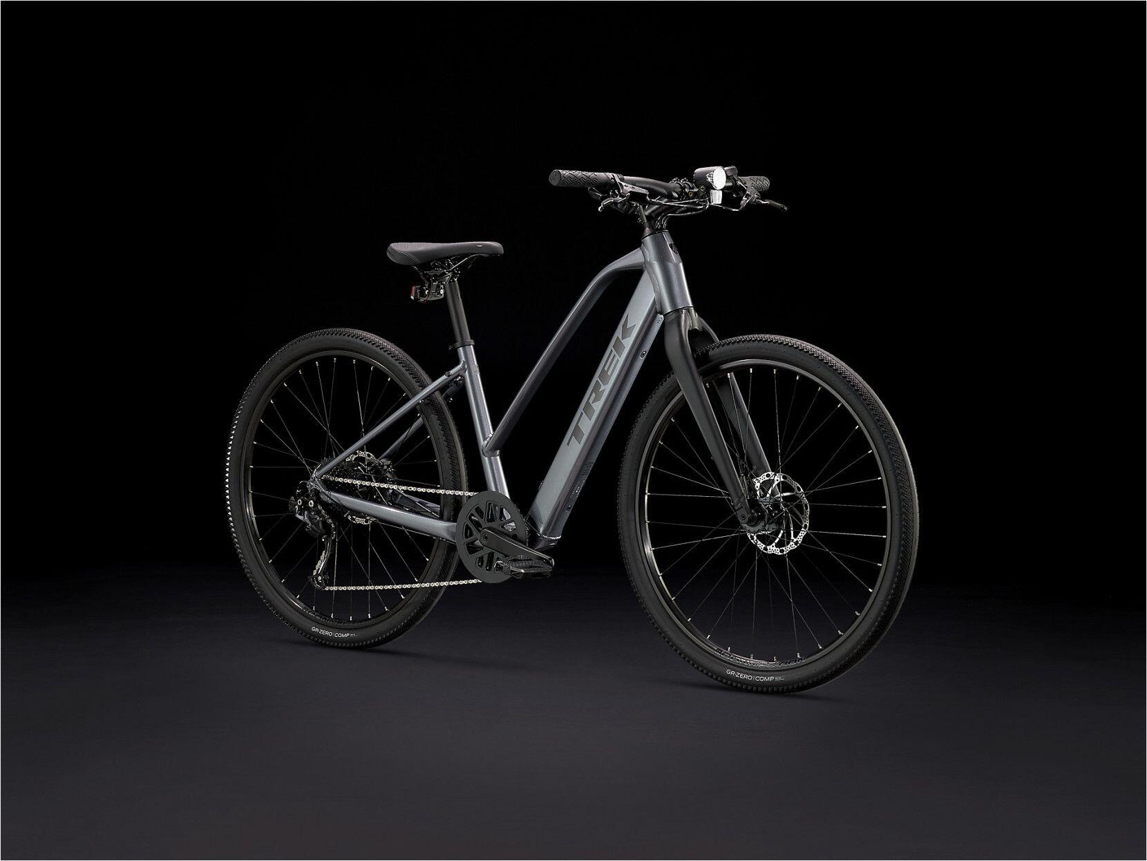 Trek Dual Sport+ 2 Stagger Shimano Altus 9V 250 Wh 650 mm Grigio  Bicicletta ele 2/7