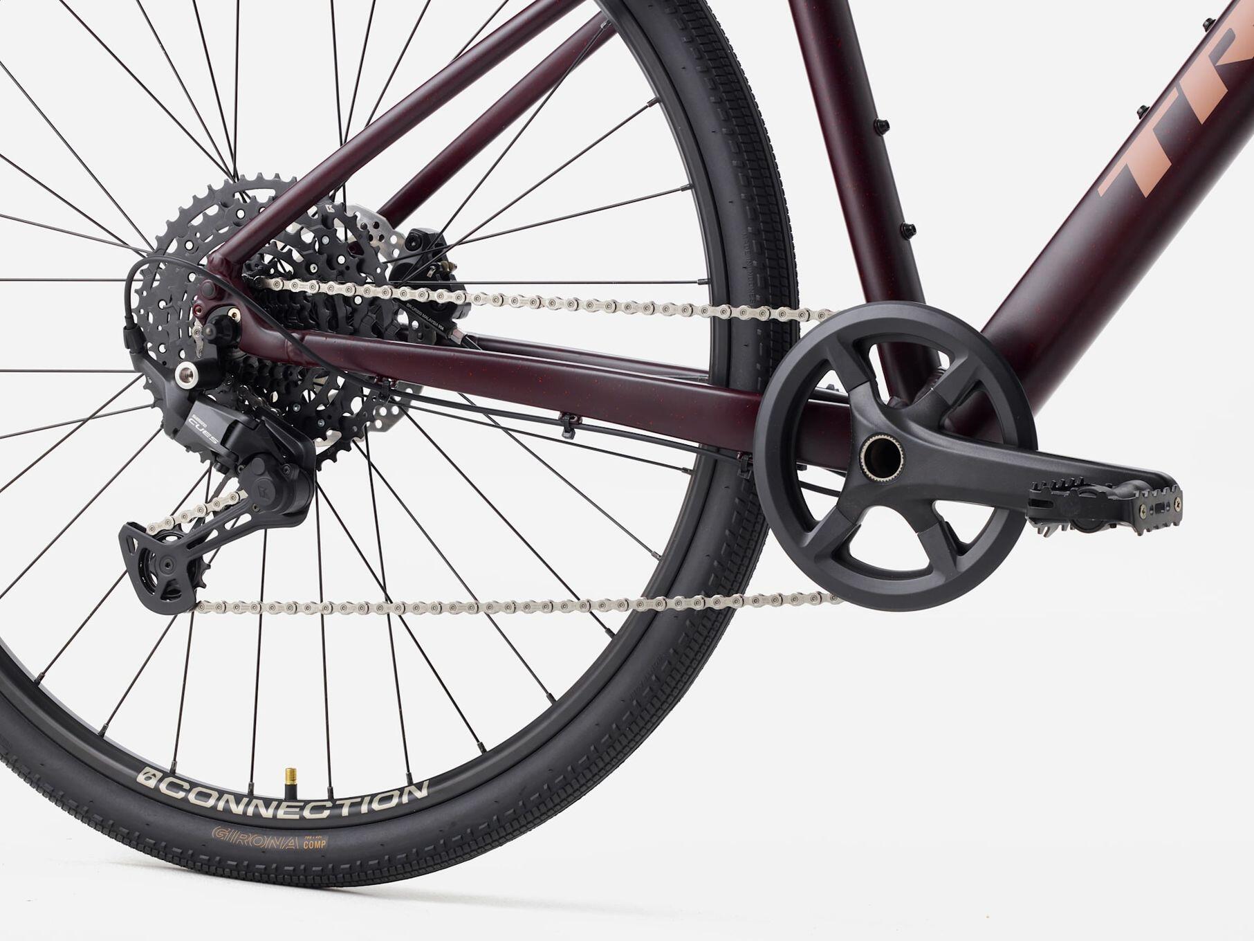 Fahrrad Fitness Trek FX Sport AL 3 Shimano Cues 10V 700 mm Rot 2026 5/5