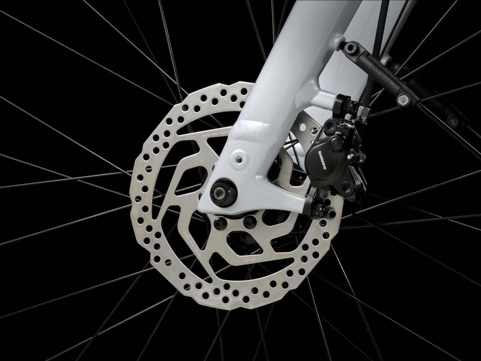 Trek Verve+ 2 Lowstep 400wh Bicicletta elettrica da città Shimano Cues 9S Grigio 5/6