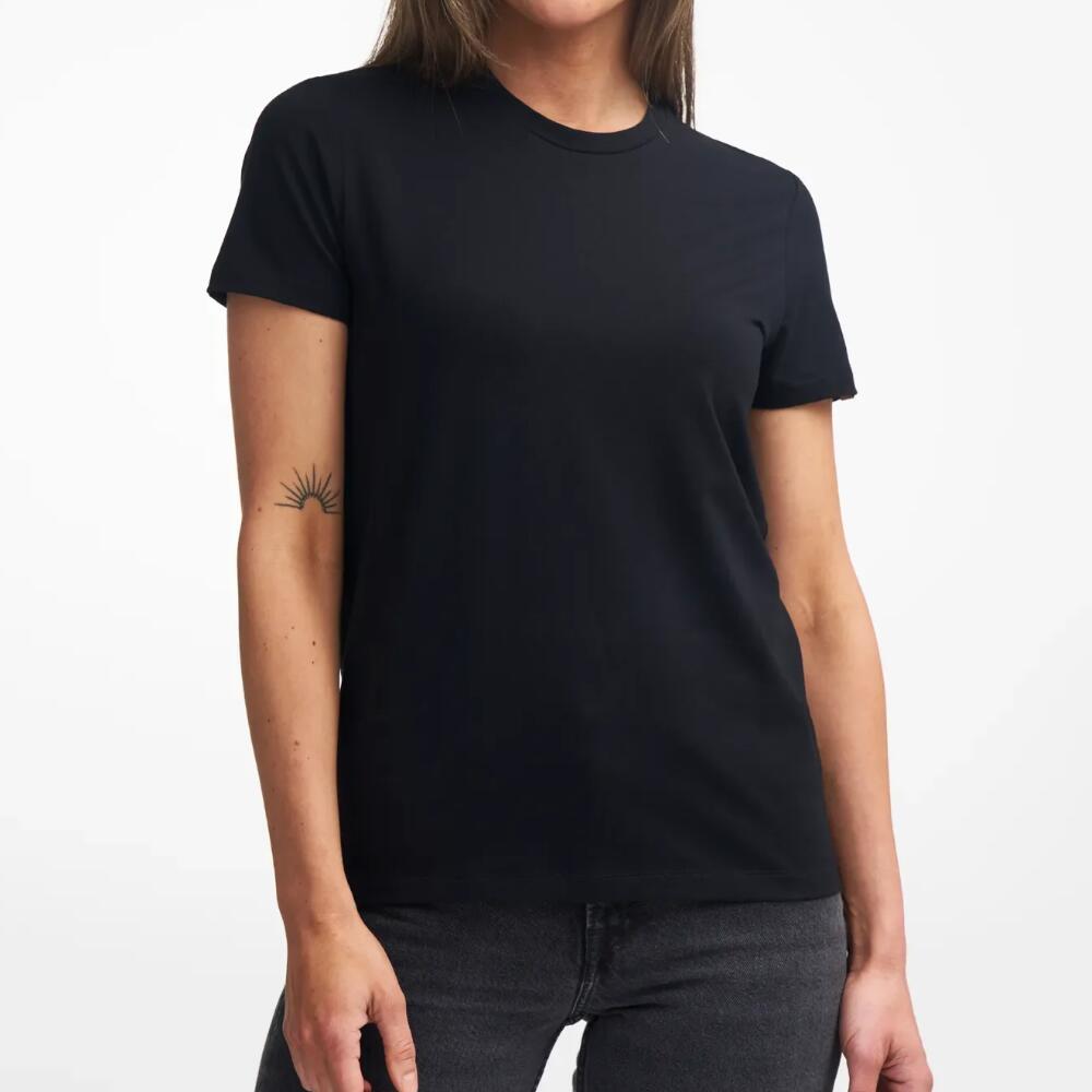 T-shirt GY Olivia femme - Tencel™ - Noir 3/4