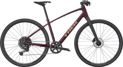 Vélo Fitness Trek FX Sport AL 3 Shimano Cues 10V 700 mm Rouge 2026