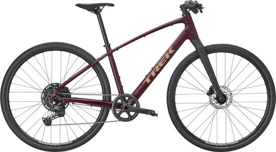 Vélo Fitness Trek FX Sport AL 3 Shimano Cues 10V 700 mm Rouge 2026