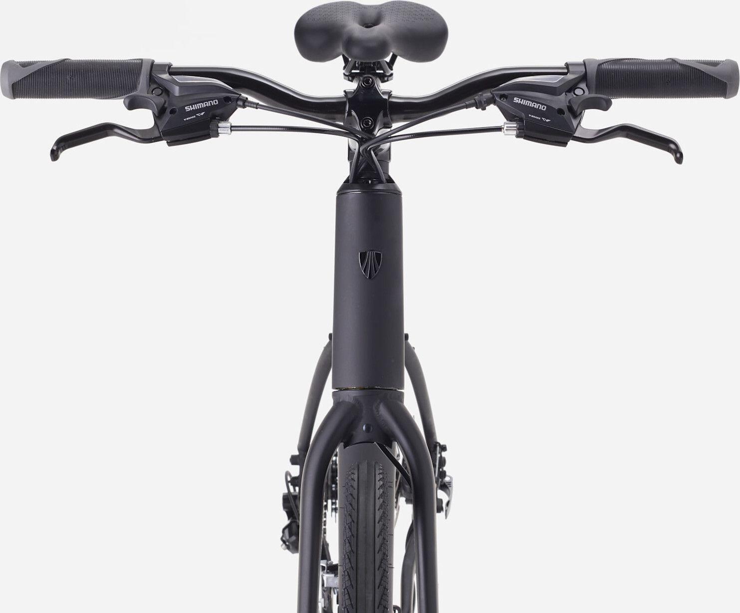 Bicicletta fitness Trek FX 1 Stepover Shimano Acera 8 velocità, 700 mm, nera, 4ª 4/5