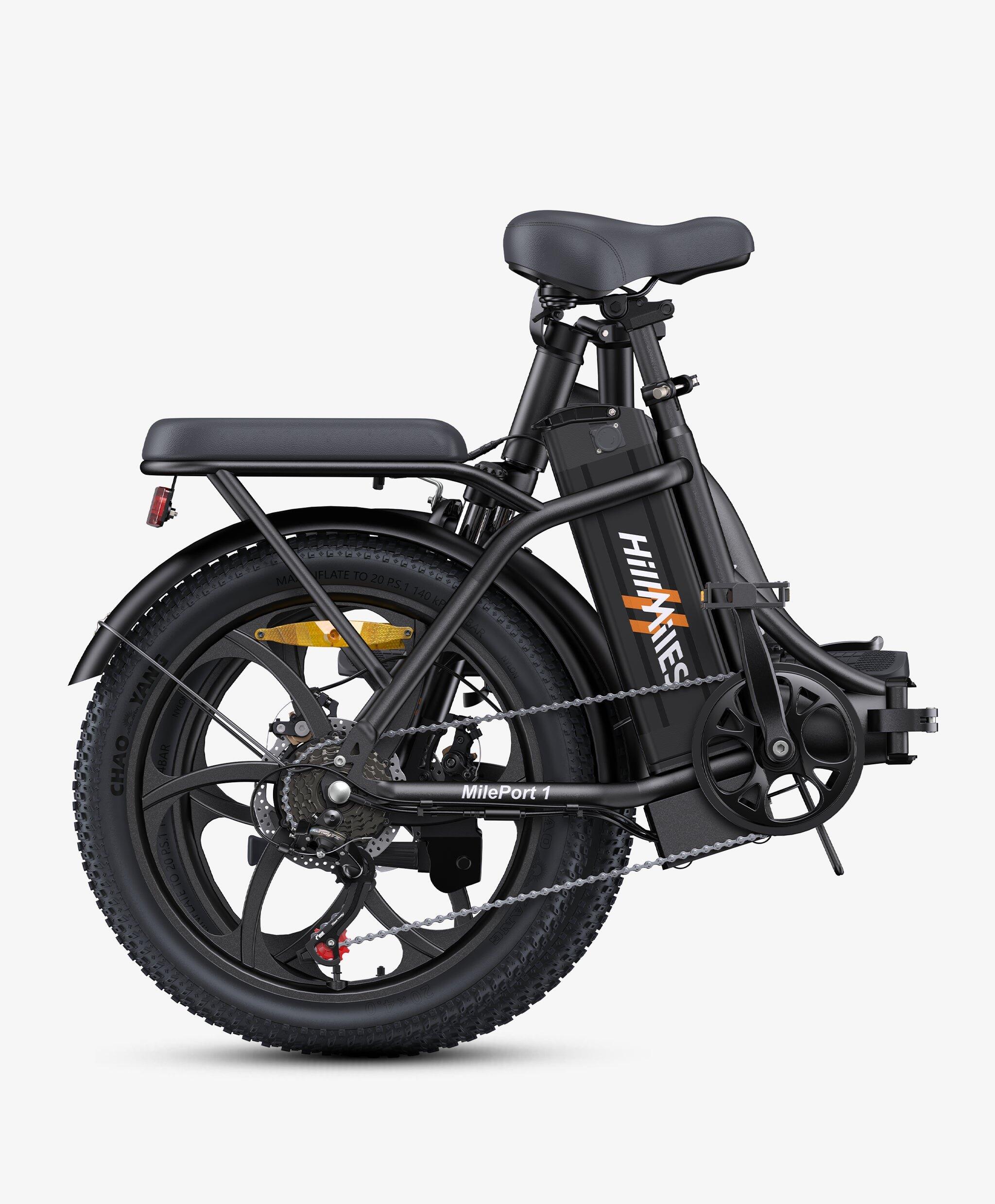 Vélo électrique pliant MilePort 1 250W 36V 13Ah 20" Noir 4/6