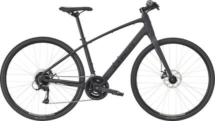 Vélo Fitness Trek FX 1 Stepover Shimano Acera 8V 700 mm Noir Gén. 4