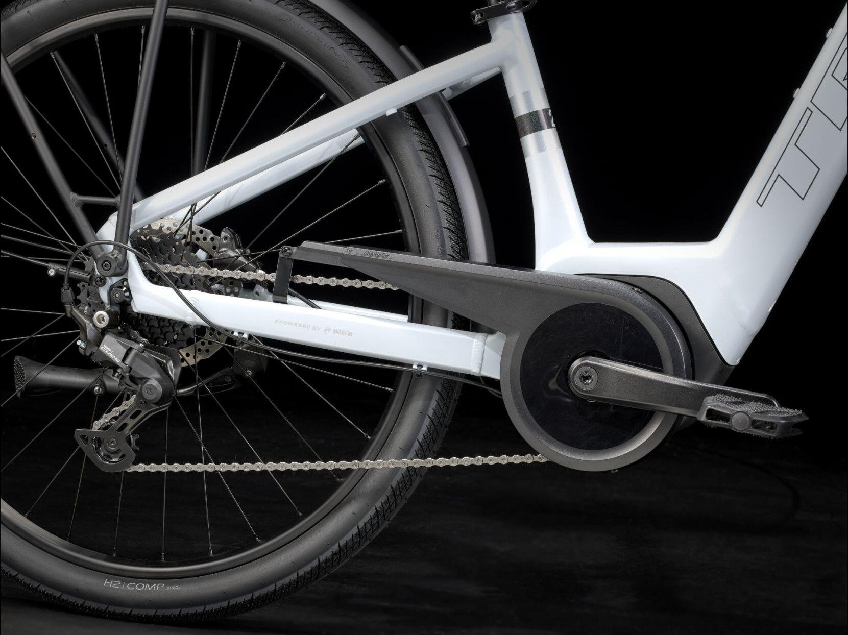 Trek Verve+ 2 Lowstep 400wh Bicicletta elettrica da città Shimano Cues 9S Grigio 6/6