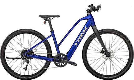 Vélo de Fitness Électrique Trek Dual Sport+ 2 Stagger Shimano Altus 9V 250 Wh 65