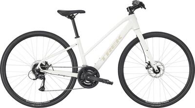Fitnessfiets trek fx 1 midstep shimano acera 8v 700 mm wit gen. 4