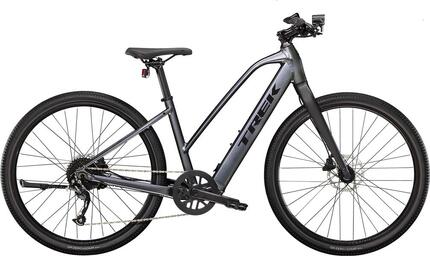 Vélo de Fitness Électrique Trek Dual Sport+ 2 Stagger Shimano Altus 9V 250 Wh 65