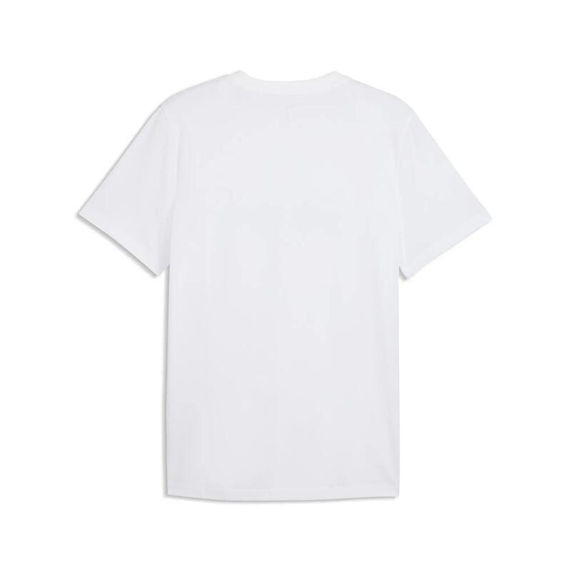 Tricou bărbați logo Manchester City, ftblCulture, alb PUMA